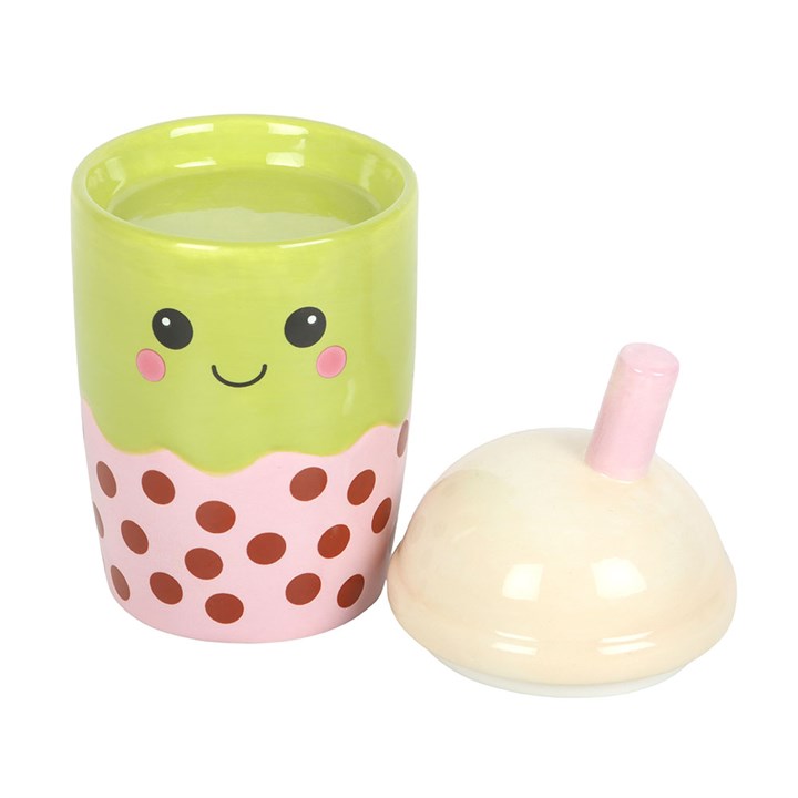 Brûleur d'huile et de cire Kawaii Bubble Tea